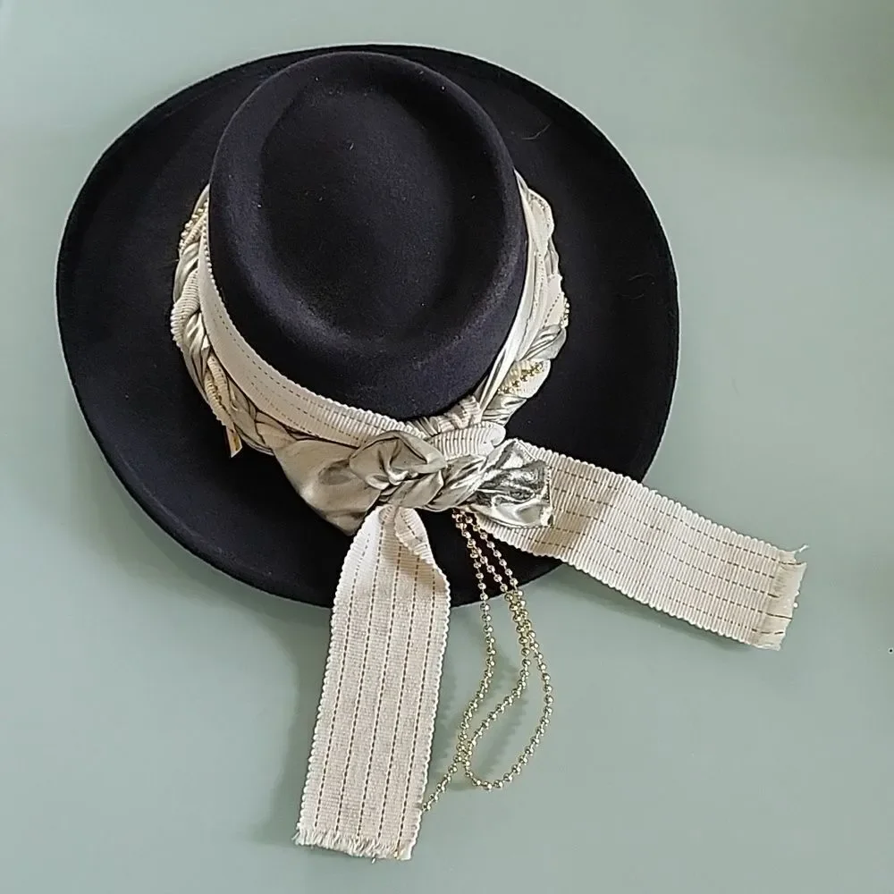 Vintage Y2K G.C. Weaver Classic Boho Chic Western Glam Edgy Rancher Hat Size 7